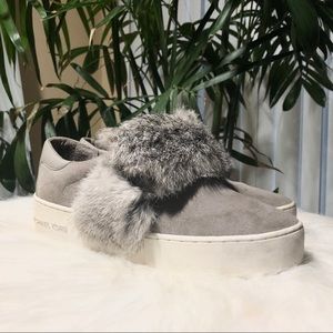 Michael Kors Fur Sneakers